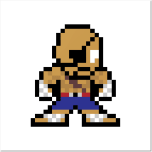 8 Bit Sagat Posters and Art